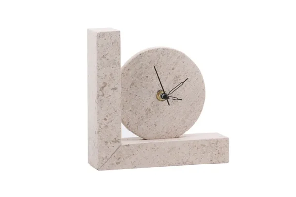 Đồng Hồ Để Bàn Marble – Beige
