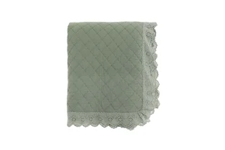 Mền Pizzo Collection Green Microfiber