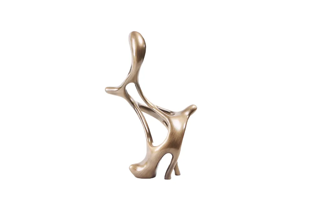 Tường trang trí Abstract Antique Bronze Resin