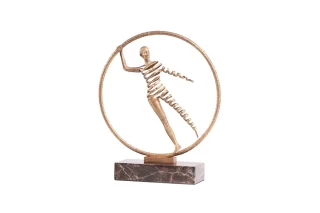 Tượng Trang Trí Woman In Circle