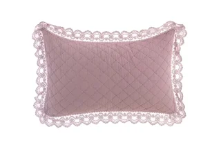 Vỏ Gối Pizzo Collection Pink Microfiber