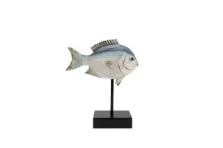 Tượng Cá Xanh Bạc