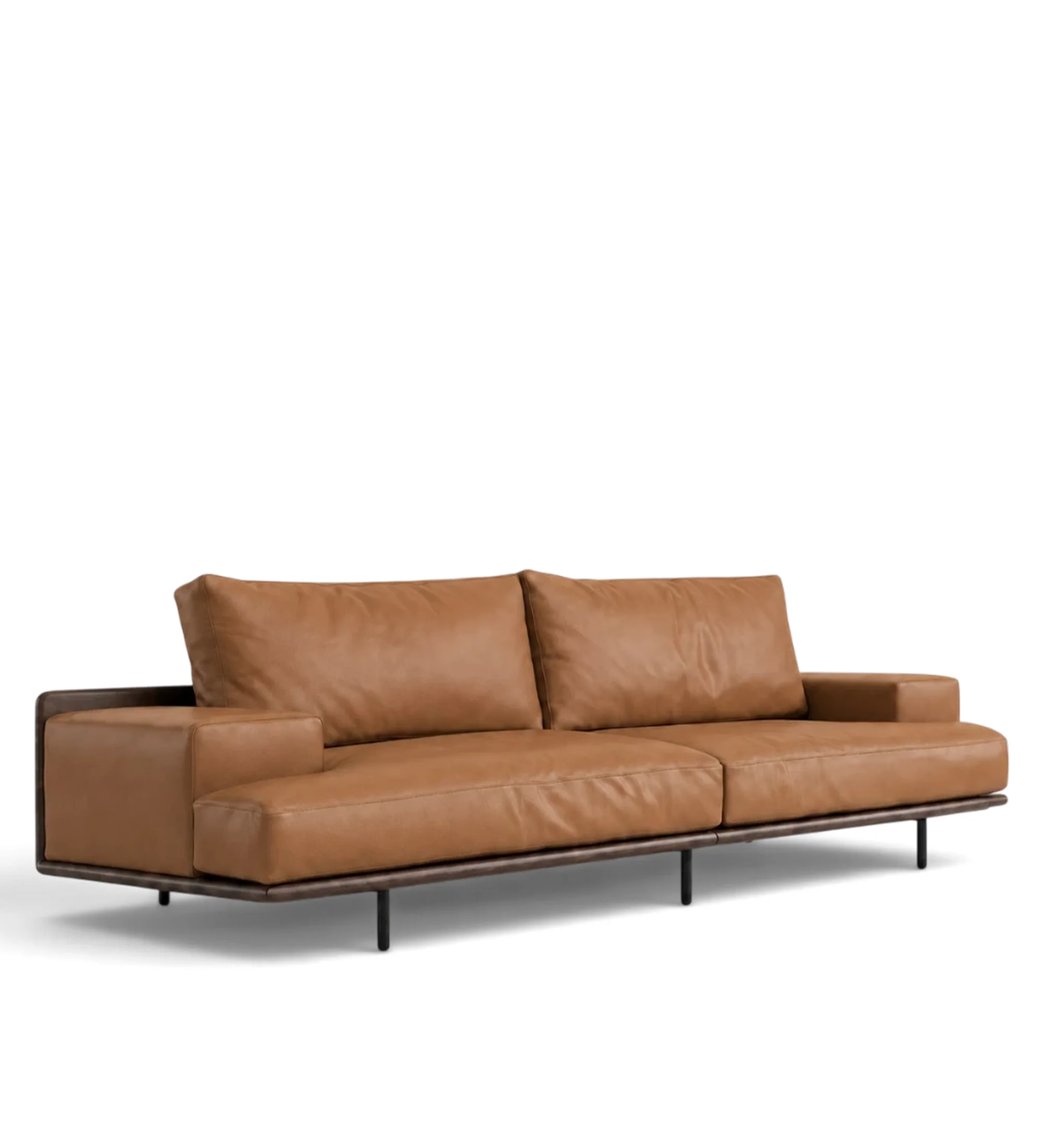 Sofa 3 Chỗ Moretti II Màu Nâu