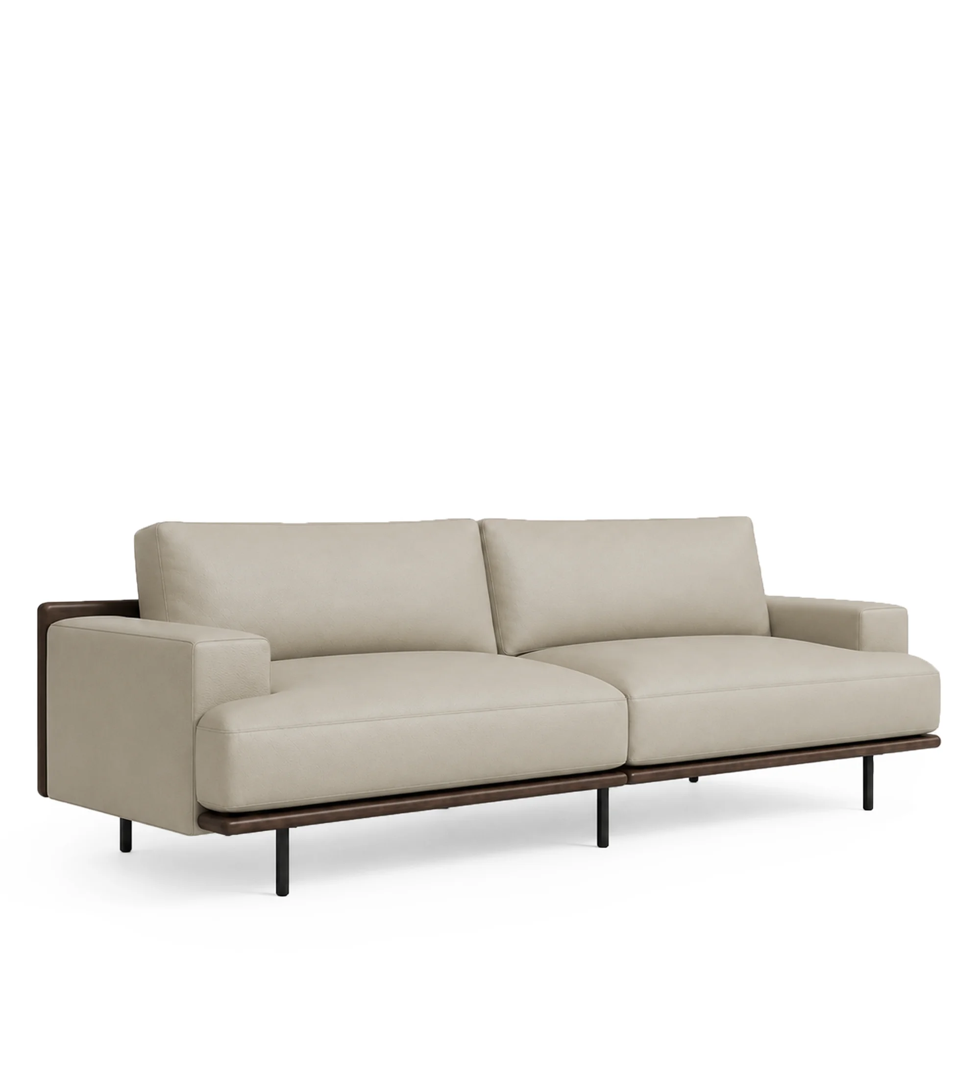 Sofa 3 Chỗ Moretti II Màu Xám
