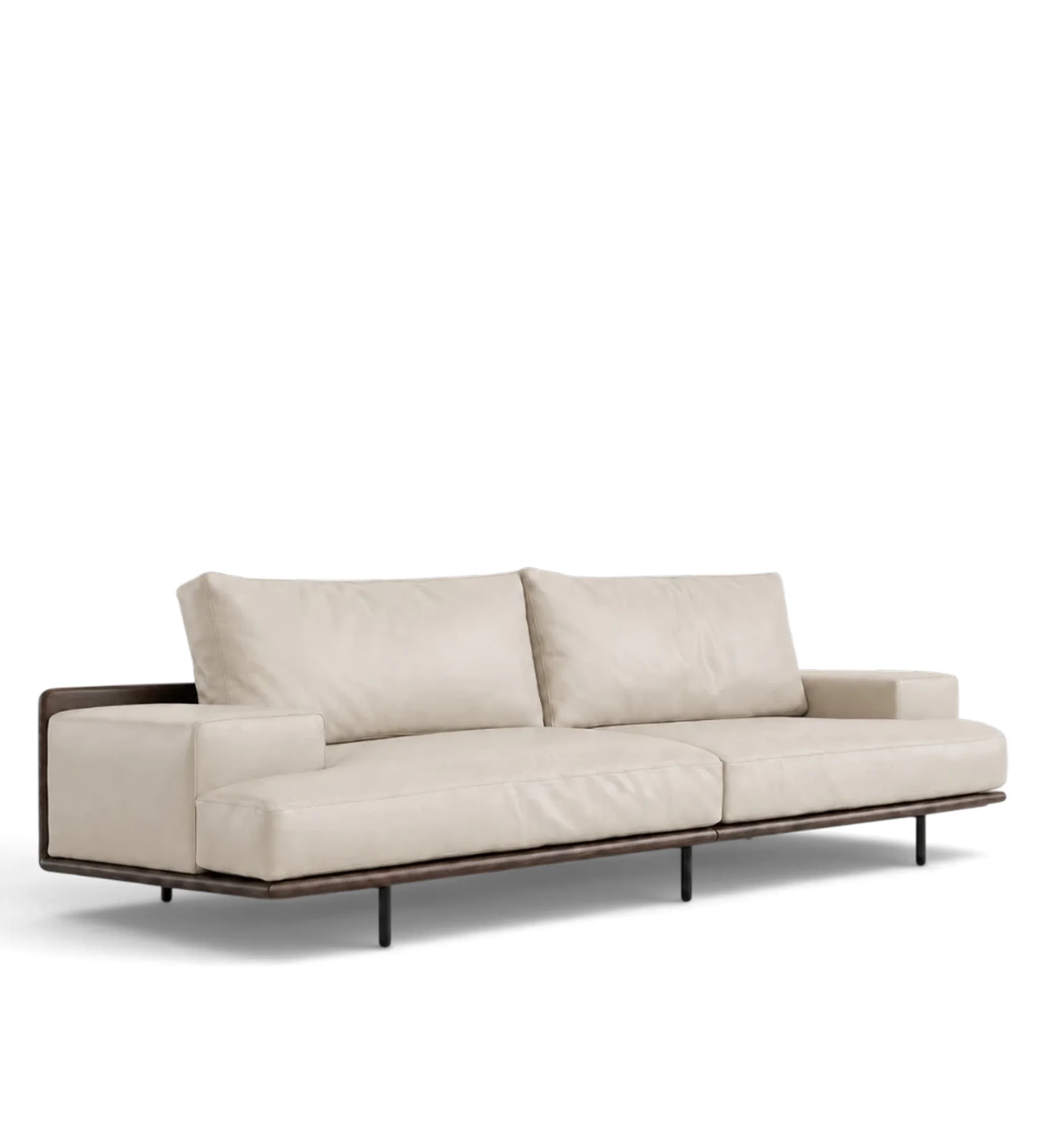 Sofa 3 Chỗ Moretti II Màu Xám