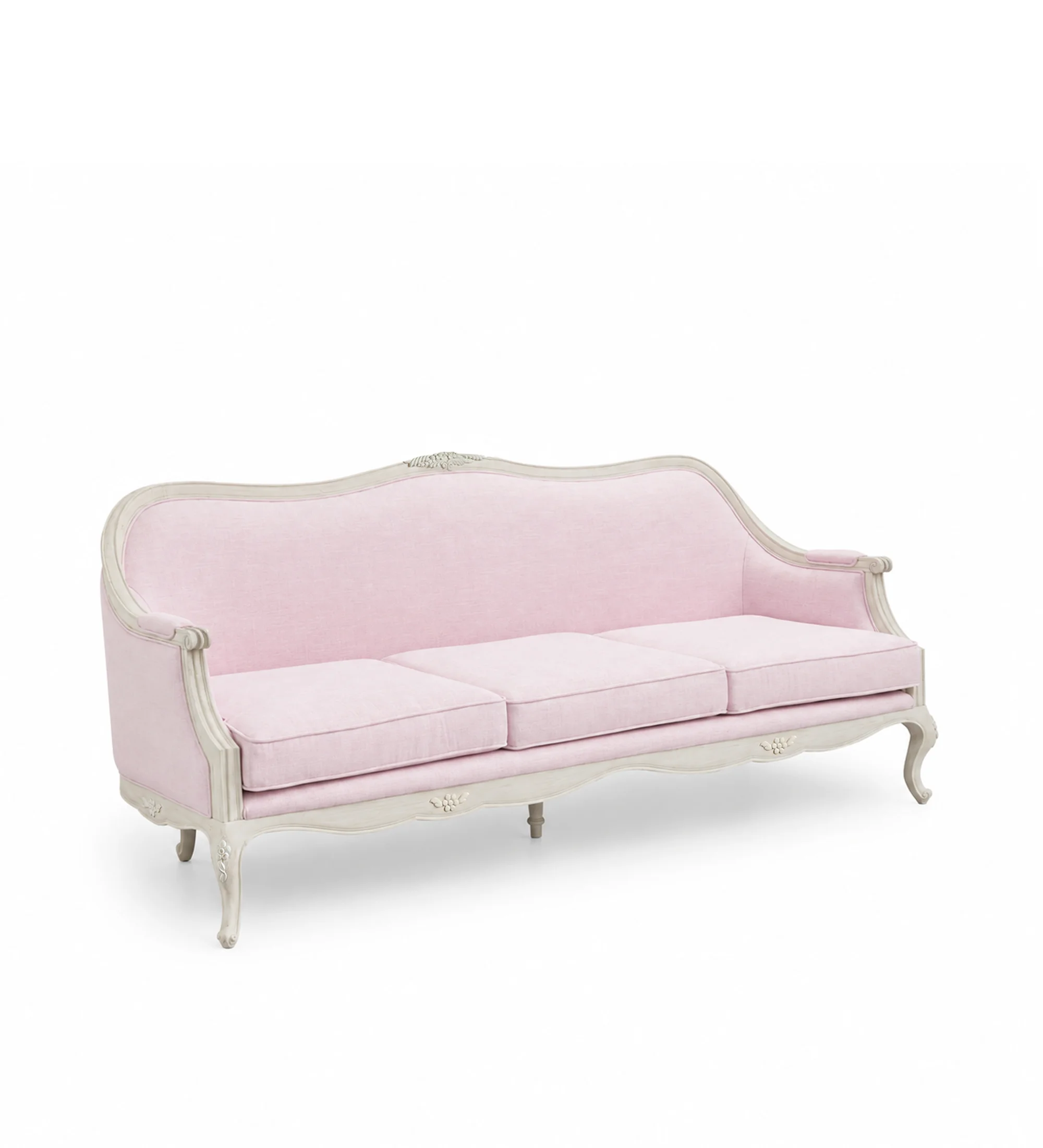 Sofa Victoria II 3 Chỗ Màu Rosy