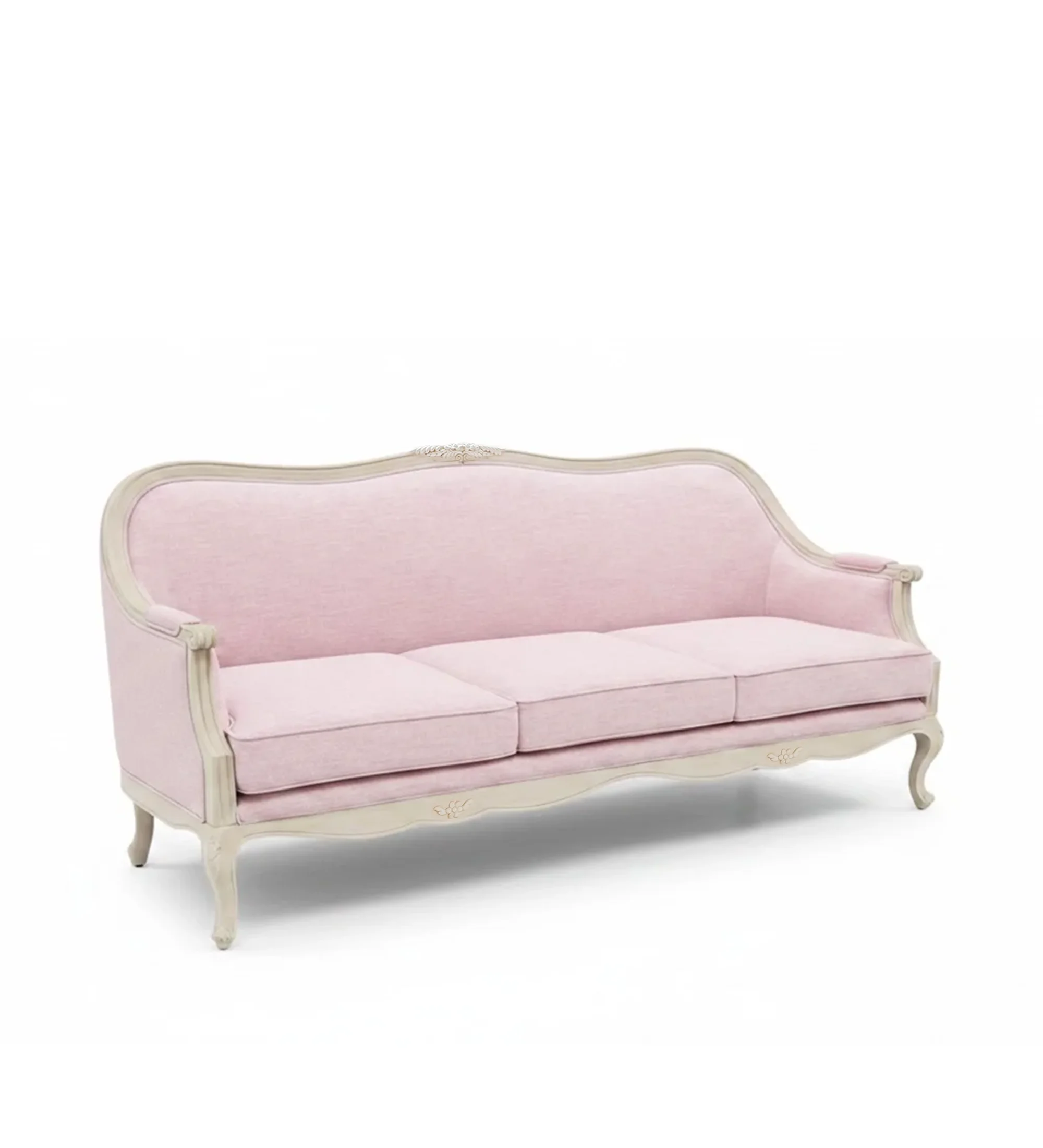 Sofa Victoria II 3 Chỗ Màu Rosy