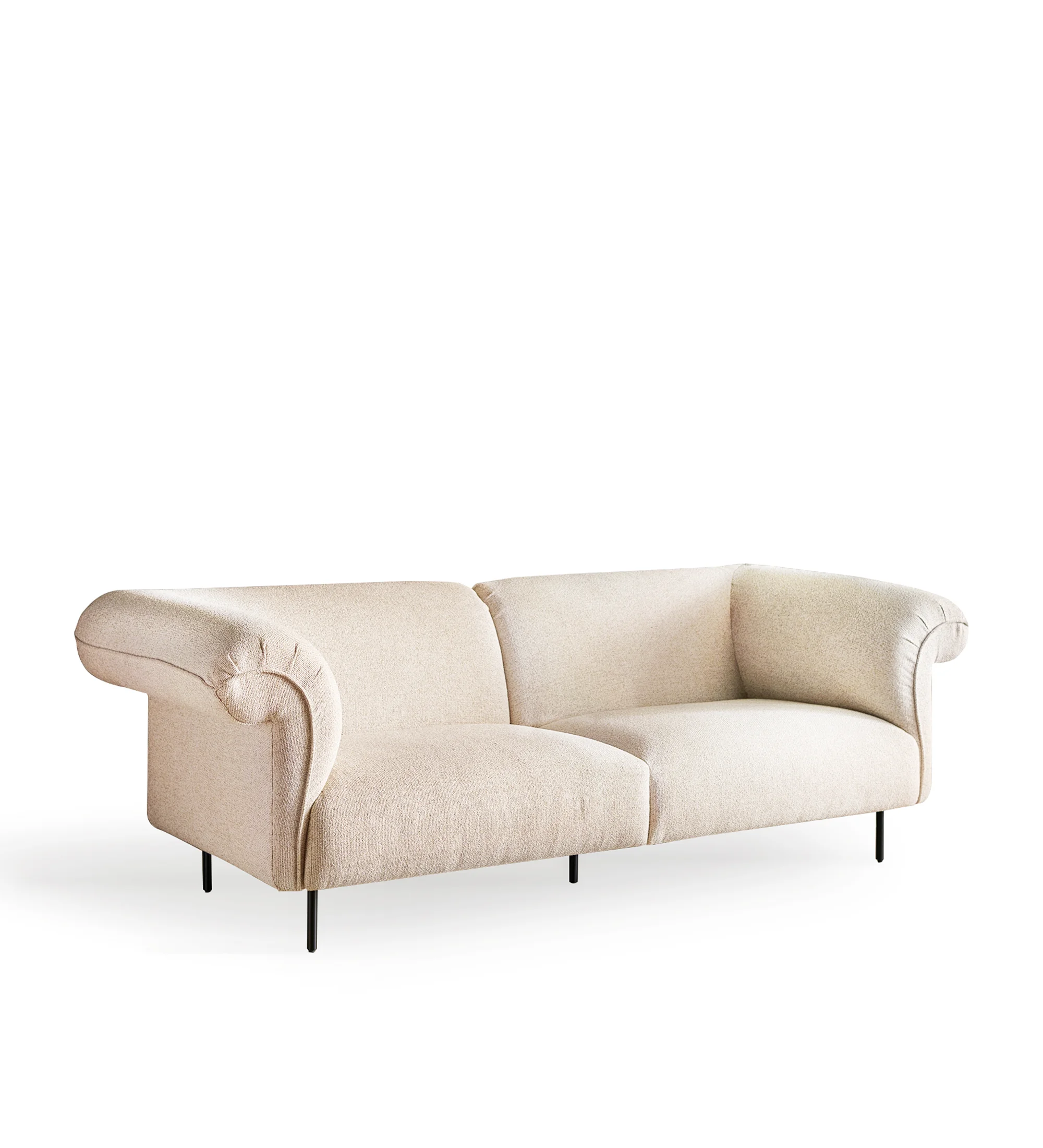 Sofa 3 Chỗ Flow Beige