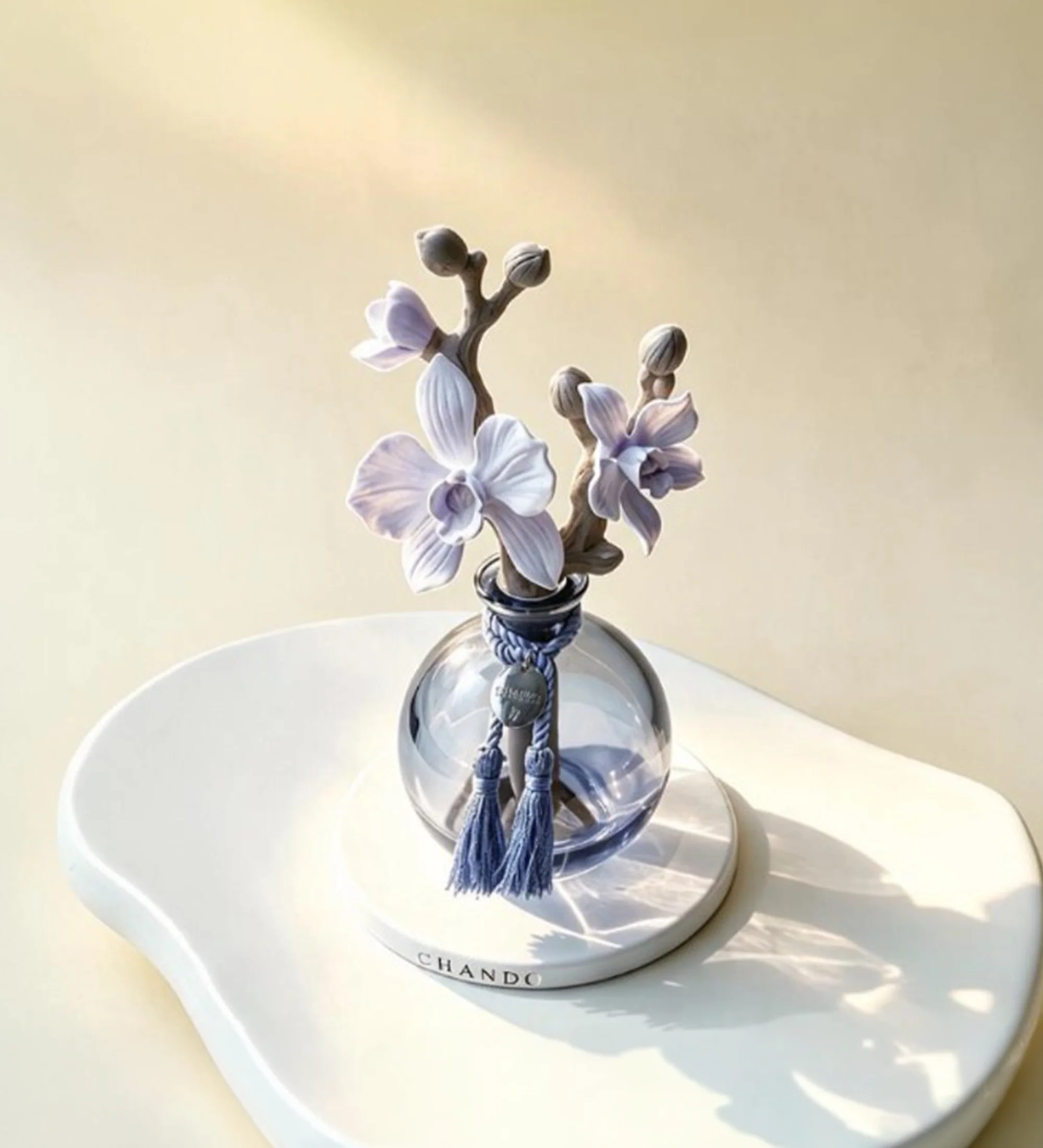 Hoa Tinh Dầu Gốm Sứ Wild Orchid 2