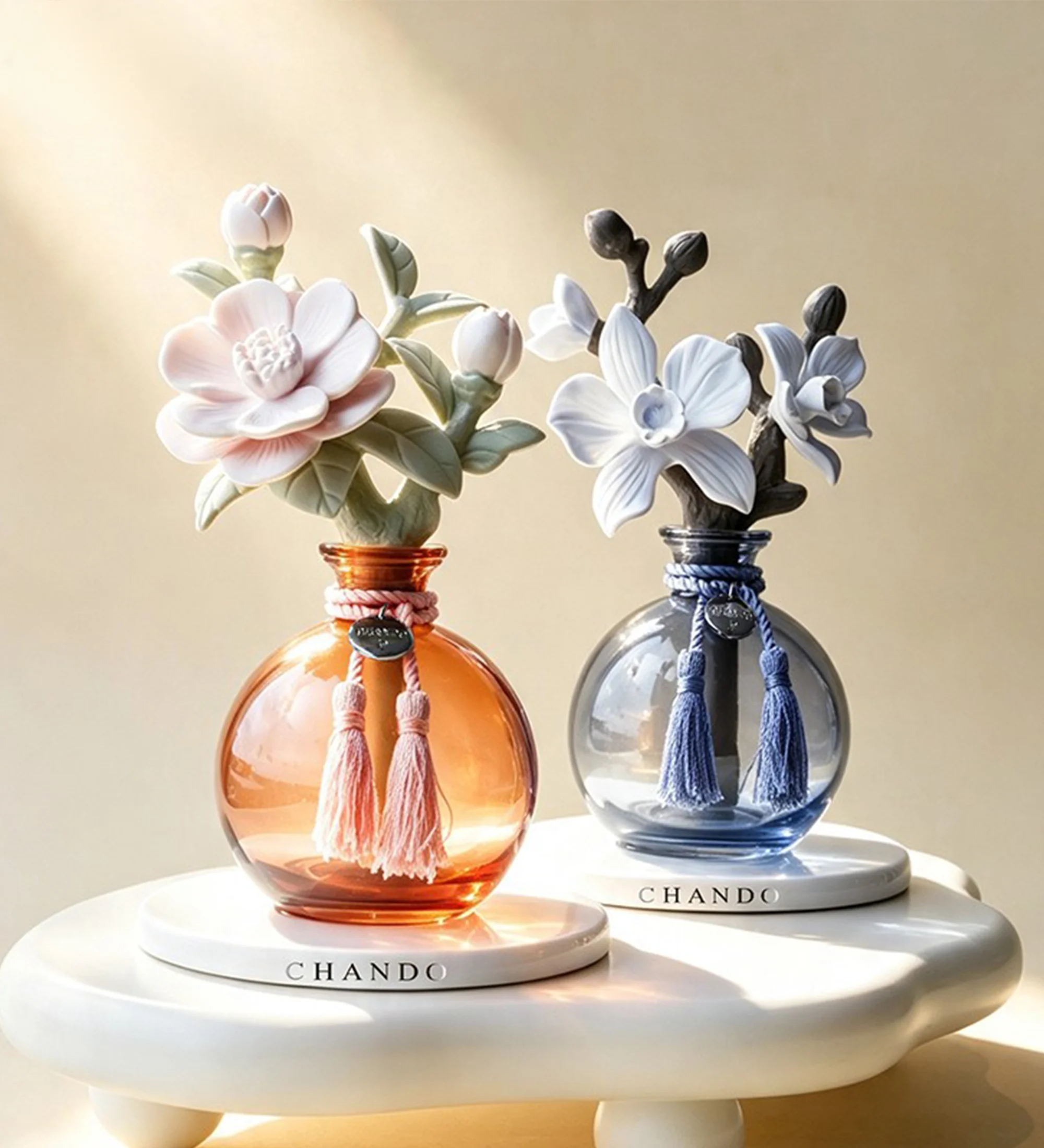 Hoa Tinh Dầu Gốm Sứ Wild Orchid 5