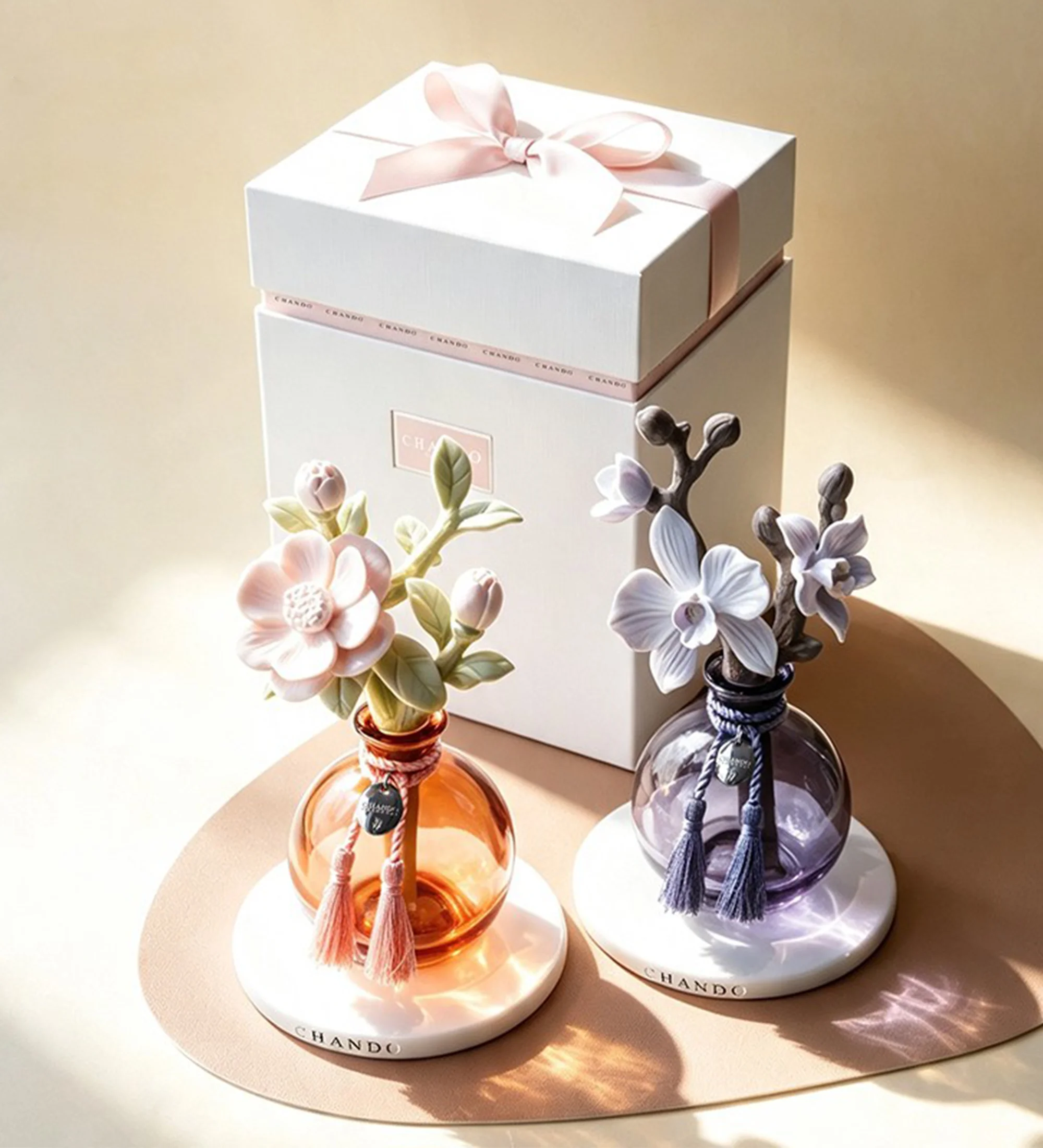 Hoa Tinh Dầu Gốm Sứ Wild Orchid 7